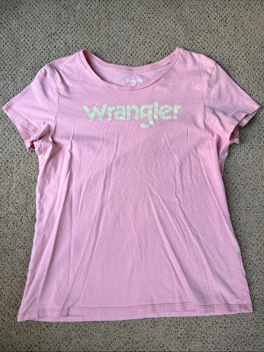 Wrangler Pink Short Sleeve Tee